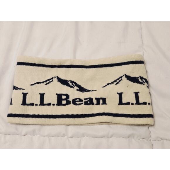 L.L. Bean Accessories - Vtg Deadstock L.L. Bean Katahdin Spell Out Reversible Headband Ear Cover OS